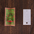 Miniatyrbild 3 av 10: Vikbar julgransskärningsmatris Kolstål DIY-präglingsmall för korttillverkning Scrapbooking Julklappar A