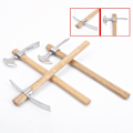 Miniatyrbild 7 av 9: Dubbelsidig bärbar spetsig hacka effektiv grävningsröjningsverktyg för trädgårdsarbete Sharp Pick