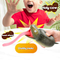 Miniatyrbild 5 av 7: Fats Snake Squeeze Out Long Tungue Toy With Sounds Lätt avkopplande leksak Barn Pojke Flicka Party Favoritleksaker Yellow