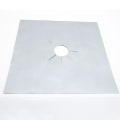 Miniatyrbild 10 av 10: Spisbrännaröverdrag Hållbara värmebeständiga gasspisskydd Överdrag för matlagning i kök Silver 8pcs