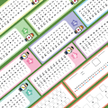 Miniatyrbild 11 av 11: Matte-flashkort för barn 1-12 Addition/Subtraktion/Multiplikation/Division Tabellkort Barnets matematiska färdighetsutvecklingsmaterial A
