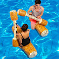 Miniatyrbild 1 av 9: Vatten Underhållning Spelleksak Uppblåsbar Float Flotte Stol Stick Simspel Kit