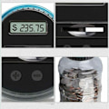Miniatyrbild 7 av 10: Digital Mynträknare Pengar Spara Box Jar Förvaring LCD-skärm För Barn Barn Present