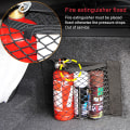 Miniatyrbild 9 av 10: Universal Mesh Cargos Net för bil Enkel installation Bil förvaringsväska för bil RV Home 80x25cm