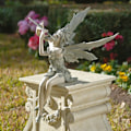 Miniatyrbild 5 av 11: Kreativa Piper Fairy Staty handmålade harts hantverk utomhus landskap prydnad Piper Zephyr
