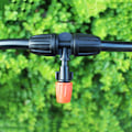 Miniatyrbild 4 av 10: Patio Spray Misters Vattningssystem Kit Tillbehör för Utomhus Trädgård Växthusmunstycken Imma C-15M