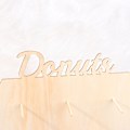 Miniatyrbild 6 av 8: HITN Donuts Väggställ Dessert Tårta Display Rack Bröllopsfödelsedagsfest Dekor C