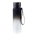 Miniatyrbild 1 av 8: 500ml/650ml/1000ml sportvattenkopp i plast Multifunktionell återanvändbar vattenkopp för fitness Black White 1000ml