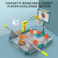 Miniatyrbild 8 av 11: Barnens skrivbordsfingertopp basketleksak förälder-barn interaktivt 2 spelare mini skytte spel festgåva leksak C