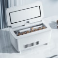 Miniatyrbild 2 av 11: LCD insulin litet kylskåp Exakt temperaturkontroll insulintermostat för utomhusbruk A