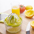 Miniatyrbild 10 av 10: Manuell juicepress Citrus Citron Apelsin Handpressare med inbyggd måttbägare och rivjärn Anti-halk brotsch Extraktion Äggseparator