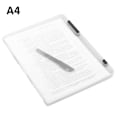 Miniatyrbild 1 av 11: A4/A5 Transparent förvaringslåda Bärbar organizer Black Large A4