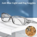 Miniatyrbild 2 av 9: Utomhus Anti-imma glasögon Bekväma förhindra Bluelight glasögon för utomhusresor Bright Black Frame
