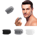 Miniatyrbild 3 av 8: Small Hollow Chews Jawline Exerciser Bekväma ansiktsmuskeltränare för muskelträning Two Red