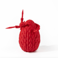 Miniatyrbild 1 av 7: 3D- printed flygande drakar ägg set prydnad charmig mode dekorativ modell för pojke flicka kvinnor män Red