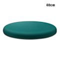Miniatyrbild 1 av 10: Rund Memory Foam -kudde Bekväm Andas Vadderad Cover Tvättbar matta För Hem Sovrum Vardagsrum Dark Green 40cm