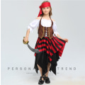 Miniatyrbild 5 av 6: Halloween Barn Prestanda Pirat kostym Fashionabla långärmade rollspel Kostym Festival bär Male Pirate 7 to 9 Years Old