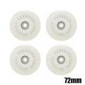 Miniatyrbild 3 av 9: 4st Flash Inline Skate Wheels 90A LED Lighting Skating Wheels 80 76 72 68 Multicolour 76mm