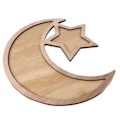Miniatyrbild 9 av 10: Ramadan-kakorbricka Eid Mubarak-fest Serveringsbricka för hemmafest JM00384
