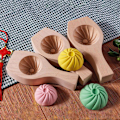 Miniatyrbild 2 av 9: DIY Ångad Bun-Form Återanvändbar Multifunktionell Enkel Bun-Maker Schablon För Hemanvändning Nybörjare
