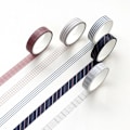 Miniatyrbild 6 av 10: Washi Tape Scrapbooking Tillbehör Vacker självhäftande dekorativ tejp för presentförpackning anteckningsböcker A