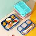 Miniatyrbild 4 av 7: 16-delad matlåda i plast Stor set för matförvaringslåda Köksmaterial Blue