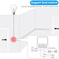 Miniatyrbild 4 av 11: Smart WiFi-fjärrkontroll Strömbrytare Universal Smarts-kontrollknapp för elektrisk utrustning 16A