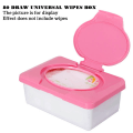 Miniatyrbild 6 av 9: 80 Wipe Wet Tissue Box Enkelt att använda Återanvändbart case för förvaring av vävnad Blue