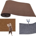 Miniatyrbild 3 av 8: Hushållsskärbar självhäftande kattskrapsmatta Reptålig soffa Skyddsdyna Kattungar tillbehör Kaki Extra Large