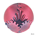 Miniatyrbild 1 av 8: 3D-tryckt boll roterande fidgets spinners boll rolig 3D-tryckt stressavlastande leksak för barn vuxna L 8x8cm