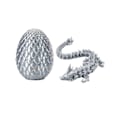 Miniatyrbild 1 av 6: Personlig flexibel drakar set charmig mode dekorativ modell för pojke flicka kvinnor män Silver