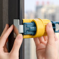 Miniatyrbild 9 av 10: 8 hål hängande multifunktionella väggmonterade klädhängare Vikbara infällbara inomhushängare utomhus Gray 33.8*5cm
