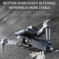 Miniatyrbild 6 av 11: Fjärrkontroll antenn-drönare med förvaringsväska Altitude Hold Quadcopters Leksaker för barn Tonåringar Vuxen OG 8K 3B