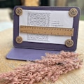 Miniatyrbild 2 av 6: Vikbar karthållare för stickning. Slitstark kartställningsställ för hem/resande prasinous