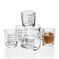 Miniatyrbild 9 av 10: 60ml glas fyrkantig kopp uns kopp med våg bakning mått kopp för hem kök 2 Hardcover Cups
