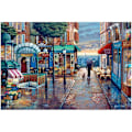 Miniatyrbild 8 av 10: 1000 st/ set Pussel Paris romantiska städer Gatulandskap för vuxna barn C