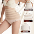 Miniatyrbild 4 av 10: Dam Shapewear Hög Midja Trosor Sömlösa Magkontroll Kalsonger Underkläder 2pcs Skin Color  XL