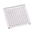 Miniatyrbild 1 av 9: Akryl Seashell Display Box med magneter Slitstark sjöstjärnor Trinket case för pärlspik 100 Grid
