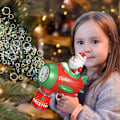 Miniatyrbild 4 av 11: Bubble Maker i form av skjutvapen Färgglada bubbelleksaker med LED-ljus för utomhusbruk 633 1