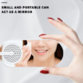 Miniatyrbild 7 av 8: Bluetooth kompatibel AI-klocka Färgglad LED Digital Dispaly-klockalarm för sovrum White