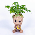 Miniatyrbild 8 av 8: Guardians Of The Galaxy Groot Flower Pot Desktop Hemmakontor Dekoration Födelsedagspresent Small Flower