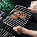 Miniatyrbild 4 av 9: Rektangulära utomhusgrillar Högtemperaturbeständigt spisställ för matlagningspicknick Medium