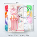 Miniatyrbild 9 av 11: Jul handvevad repflätningsmaskin Professionell handgjord set Pink Double Headed