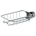 Miniatyrbillede 1 af 11: Svamp Holder Over Hane Køkkenvask Caddy Organizer Justerbar Rustfrit Stål Svamp Holder Til Køkkenvask 1pcs