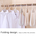 Miniatyrbild 8 av 10: Vikbar resehängare One Click Quick Clothes Collection Klädtorkställ Apricot 10pcs