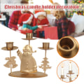 Miniatyrbild 2 av 10: Retro julljusstake personlig skrivbordsprydnad Kreativ julfesttillbehör för hemhotellbaren Santa Claus