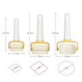 Miniatyrbild 3 av 11: 3st/ set Magic Cutter Form Maker Cake Rolling Biscuit Cookies Form DIY Dekor Stamp Tool Kit