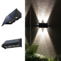 Miniatyrbild 4 av 9: Solar Utomhus Vägglampa Mode Utomhus Vägglampa Dekor För Innergård Veranda Yh0616 2pcs