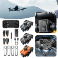 Miniatyrbild 2 av 11: Fjärrkontroll antenn-drönare med förvaringsväska Altitude Hold Quadcopters Leksaker för barn Tonåringar Vuxen GY 8K 2B