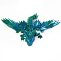 Miniatyrbild 1 av 8: 3D- printed flygande drakar leksaker prydnad charmig mode dekorativ modell för pojke flicka kvinnor män Green MINI
